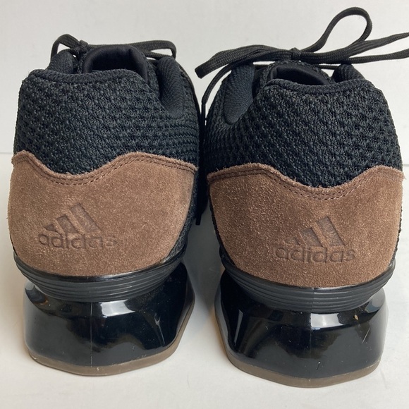 adidas Leistung 16 II BOA Weightlifting Shoes Sz 11 Black Suede Gym CrossFit - Picture 11 of 16